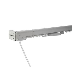 Zone Interiors 280-500cm White Montana Cord Drawn Expanding Curtain Track
