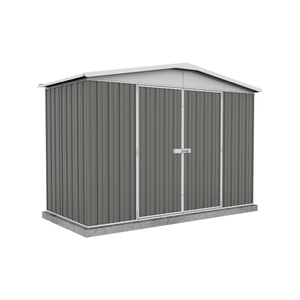 Absco Sheds 3.0 x 1.44 x 2.06m Woodland Grey Regent Double Door Garden Shed