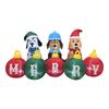 Mirabella 2.4m Festive Dogs Inflatable