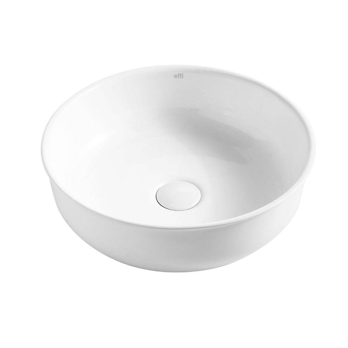 Attica 390mm Gloss White Hampton Round Basin