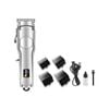 Cordless Hair Clipper Beard Trimmer LCD Display 3.7V 2000mAh Rechargeable