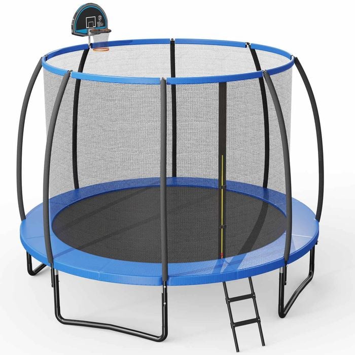Costway 12ft Outdoor Trampoline All Weather Bouncer Rebounder