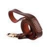 CottonMore Top Quality Handmade Genuine Leather Dog Leash Lead 130cm x 2.5cm