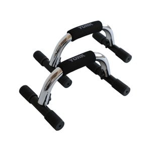 York Chrome Push Up Bar Pair