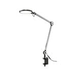 Brilliant 107cm Black Thrive Light Tone Changing LED Adjustable Clamp Lamp