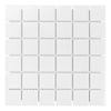 Decor8 Tiles 306 x 306mm White Gloss Square Porcelain Mosaic Tile