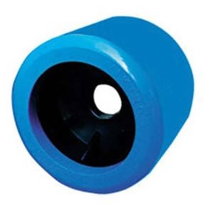 Roxom 4 Inch Smooth Blue Wobble Rollers – 25mm Bore