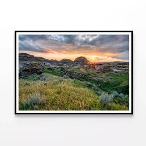 Provincial Park in the Alberta  Print 100% Australian Made 120x90cm  (Poster)