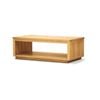 Rosemallow Coffee Table 130cm Parquet Top Solid Messmate Timber Wood - Natural