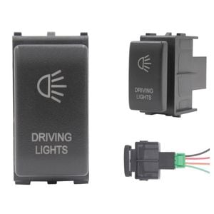 Switch Boss Push Switch fits Nissan Large Patrol Narava - Driving Lights