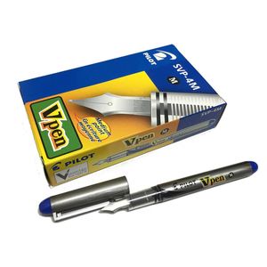 Pilot VPen Disposable Fountain Pen (Box of 12) (Blue)