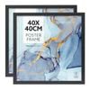 Cooper & Co. Set of 2 40x40cm Poster Photo Frames Black