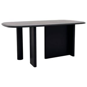 MIUZ Oak Veneer Dining Table 4-6 Seater Modern Dining Tables Dinner Table