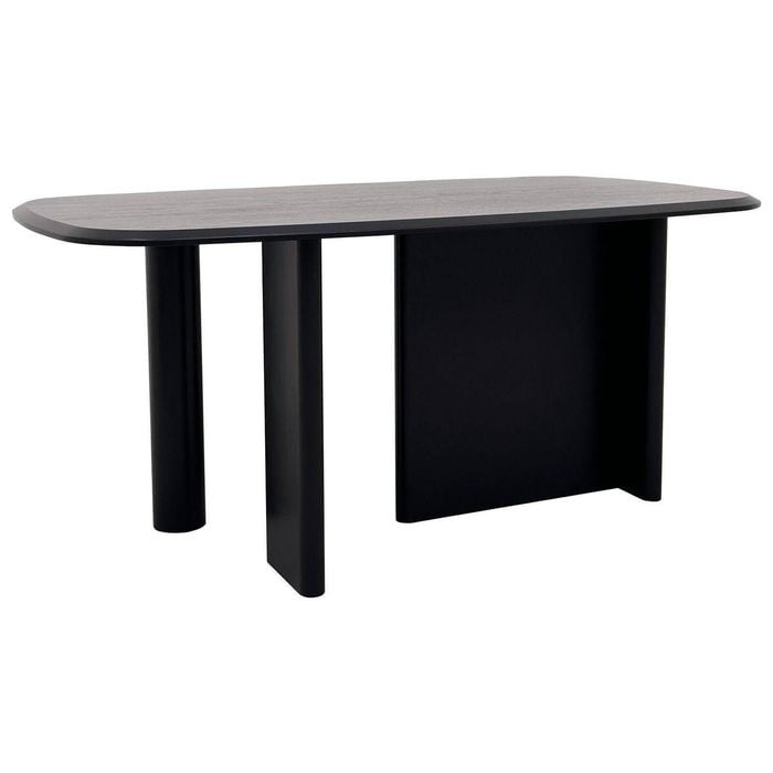 MIUZ Oak Veneer Dining Table 4-6 Seater Modern Dining Tables Dinner Table