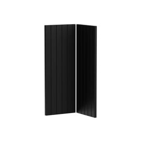 Kaboodle Black Olive V-Groove Corner Wall Cabinet Doors - 2 Pack