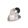 Adoored Satin Chrome Dragon Rubber Door Stop