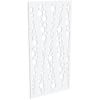 ProtectorAl 300-1200w x 1201-2400h Satin White/Gloss White Bubbles Unframed Composite