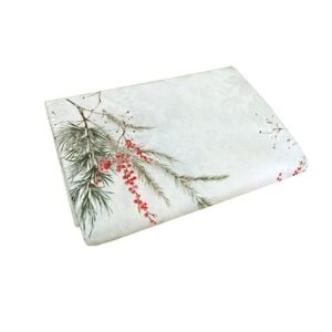 Emerson Cream Polyester Table Cloth 152 x 213cm