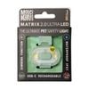 Max & Molly Matrix 2.0 Ultra LED USB-C Rechargeable Pet Safety Light Jade