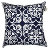 Mojo 45cm Moroccan Navy Outdoor Throw Cushion