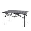 Levede Folding Camping Table Aluminium Black