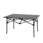 Levede Folding Camping Table Aluminium Black