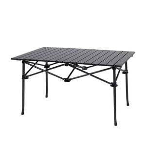 Levede Folding Camping Table Aluminium Black