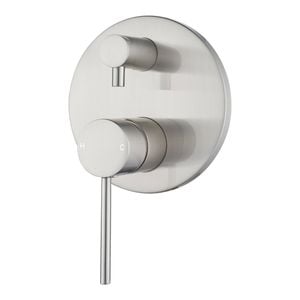 Mondella Resonance 35mm Brushed Nickel Diverter Shower Mixer