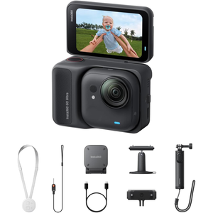 Insta360 GO Ultra Tiny Hands-Free 4K Camera - Creator Bundle Midnight Black