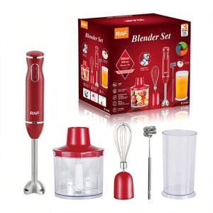 Catzon 5-in-1 Handheld Electric Stick Blender For Baby Food Milk Juice Meat Grinder