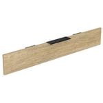 Flexi Storage Home Solutions Oak And Black Elevate 1 Runner Drawer Fascia