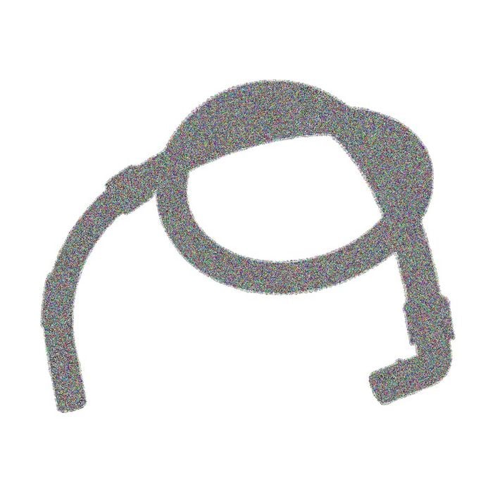 Cleanstar Complete Hose For VBP5000 Backpack Vacuum Cleaner Flexible Corrugated