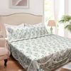Hotel Living 3 Pce Light Weight Comforter Set Queen Corbett Floral Teal