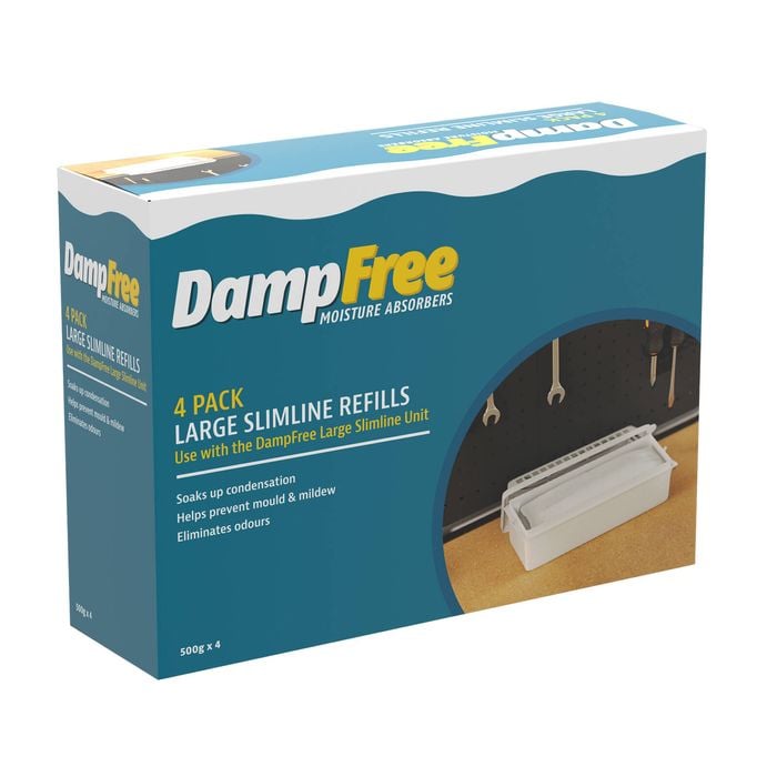 DampFree 500g Large Slimline Refills - 4 Pack