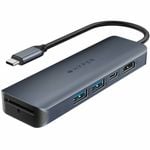 Targus HyperDrive USB Hub - 6 USB Ports (Type C) for Mac, PC