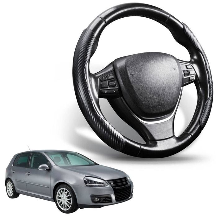 Segmented Steering Wheel Cover for VolksWagen Golf 2003 - 2009 Hatch (MK5)