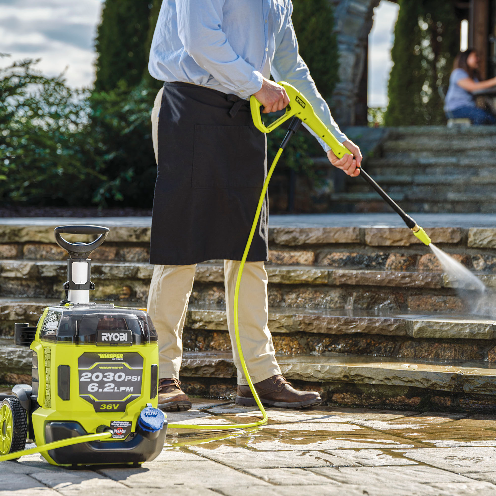 Ryobi cordless pressure washer bunnings sale