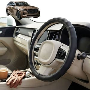Australian Goose Steering Wheel Cover for Mazda CX-80 2025 - Current Circle Black