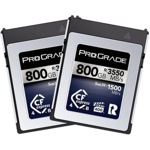 Prograde Digital 800gb Cfexpress Type B 4.0 Vpg 400 (iridium) - 2 Pack