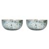 2PK LVD Glass Votive Bowl/Candle Holder Home Decor 15cm Champagne Dove