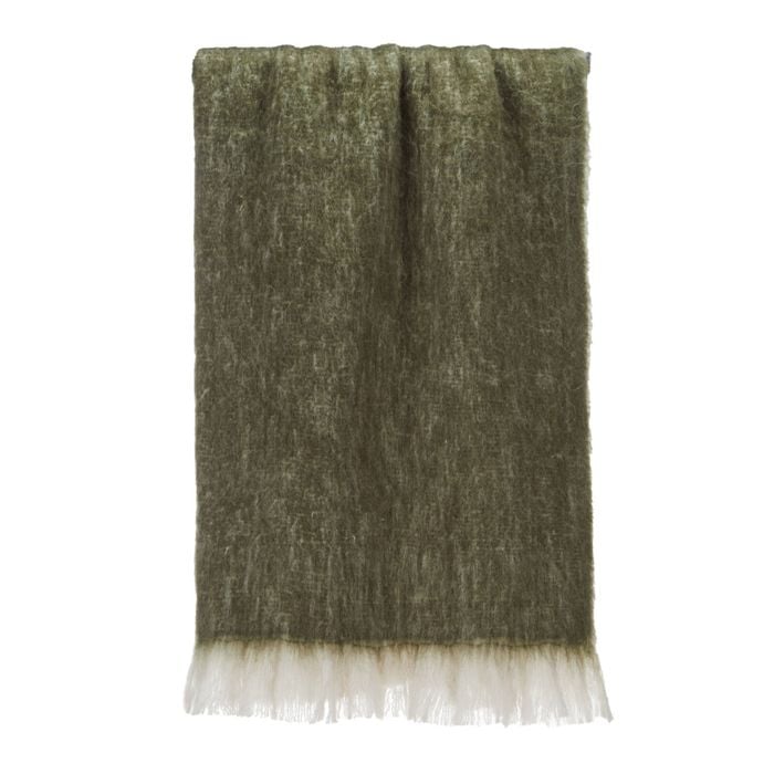 Amalfi Joseph Throw Green 180x130x10cm