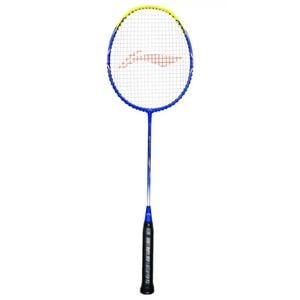 Li-Ning G - Force 3600 Superlite Carbon Fibre Unstrung Badminton Racket with Full Racket Cover (Blue/Yellow)