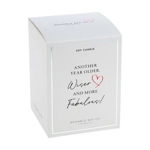 Bramble Bay Fabulous Birthday Cardamom & Tobacco Soy Candle Home Fragrance 300g