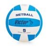 Victor Sports Rubber Netball Size 5 Blue Durable Training Ball Outdoor