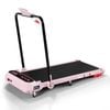 BLACK LORD Treadmill Walking Pad Incline Shock Absorbers Foldable Pink