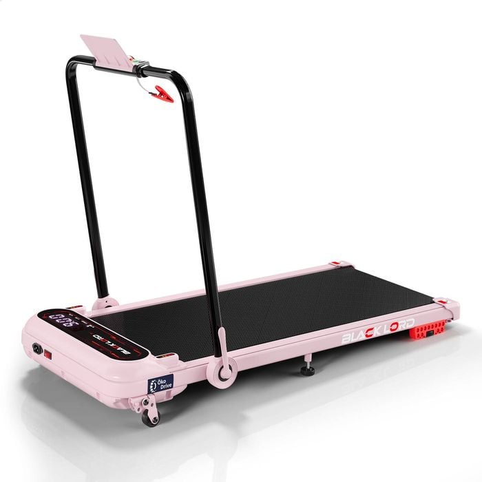 BLACK LORD Treadmill Walking Pad Incline Shock Absorbers Foldable Pink