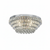 NORRIS Crystal Ceiling Light Tri-colour LED 600mm (Chrome)