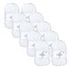 10x Malli White Blend Basic 100g Knitting/crochet Craft Yarn Acrylic/poly