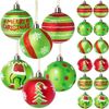 Catzon 12 Pcs 2.4Inch Christmas Ball Ornaments Hanging Christmas Tree