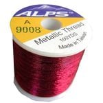 Alps 100yds of Metallic Burgundy Rod Wrapping Thread-Size A (0.15mm) Thread